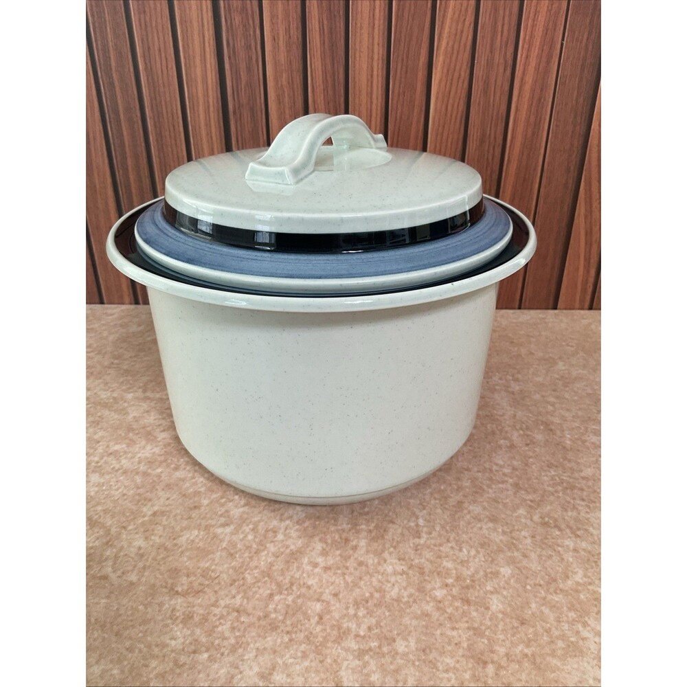 Vintage Noritake Seabreeze 2.5qt Casserole Bowl/Lid Excellent Condition.B336WI6